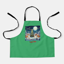 La magie de Noël en image エプロン