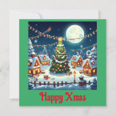 La magie de Noël en image 招待状 (正面)