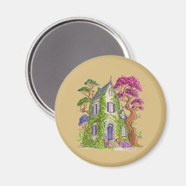 La maison au lièrre et ses arbres géants. マグネット