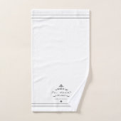 La Maison de Luxe Bathroomタオルセット バスタオルセット (ハンドタオル)