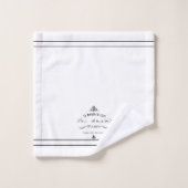 La Maison de Luxe Bathroomタオルセット バスタオルセット (ウォッシュタオル)