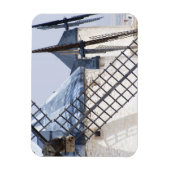 La Mancha，スペイン。ドン・キホーテが非常に傾いている マグネット (縦)