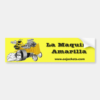 La Maquina Amarilla バンパーステッカー