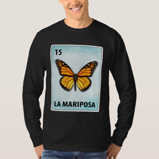 La Mariposa Mexican Butterfly Cards Tシャツ (正面)