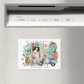 La Mejor Abuela del Mundo | Personalized マグネット (インサイチュ (食洗機))