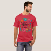 La Mejor Mama Del Mundo Spanish Latina Mothers Day Tシャツ (正面フル)