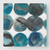 La Mer -円 スクエア壁時計 (正面)