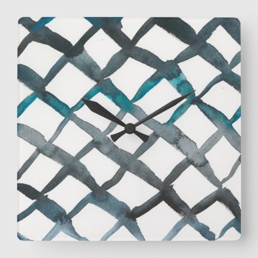 La Mer VI スクエア壁時計 (正面)