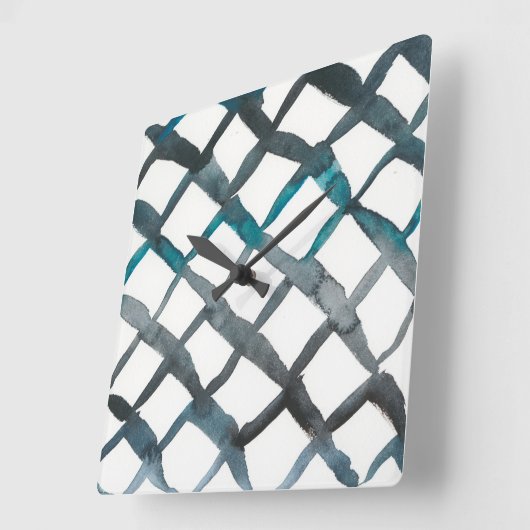 La Mer VI スクエア壁時計 (傾斜)