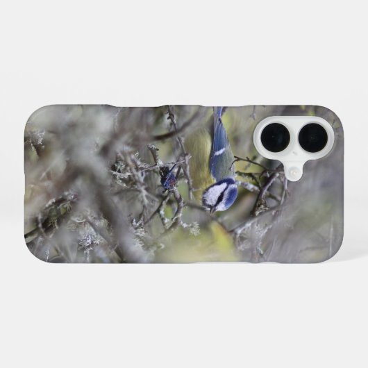 la mésange bleue iPhone 16ケース (裏面横)