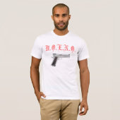 La Monda&Co.白いUOENO銃のTシャツ Tシャツ (正面フル)