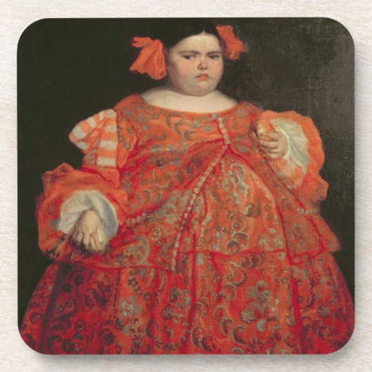 La Monstrua (油と電話されるEugeniaマルチネーゼVallejo コースター (正面)