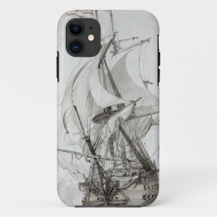 La Montagne、c.1794 (w/c及びインクはペンで書いて下さい) iPhone 11 ケース
