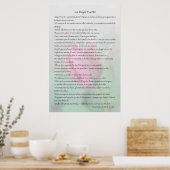 La Mujer Fuerte -- Proverbios 31:10-31 Cartel ポスター (キッチン)