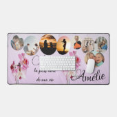 La mujer más bella de mi vida editable デスクマット (キーボード&マウス)