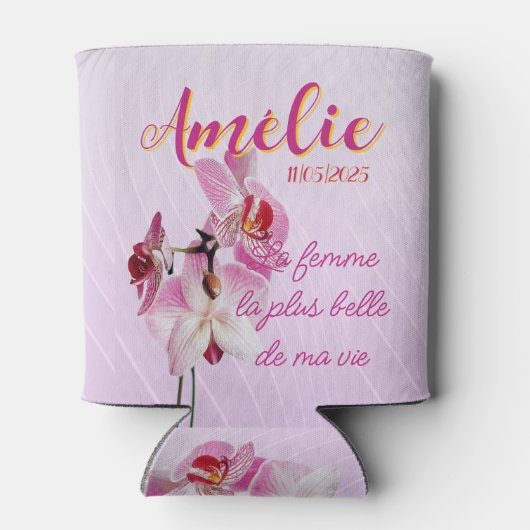 La mujer más bella de mi vida editable  缶クーラー (裏面)