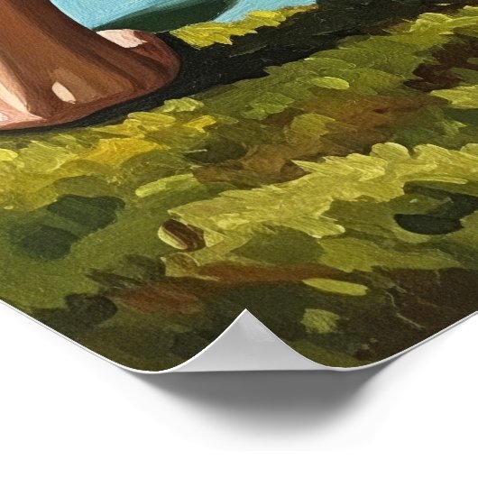 LA NAGEUSE DE LA RIVIÈRE (The River Swimmer) - Ori ポスター (角)