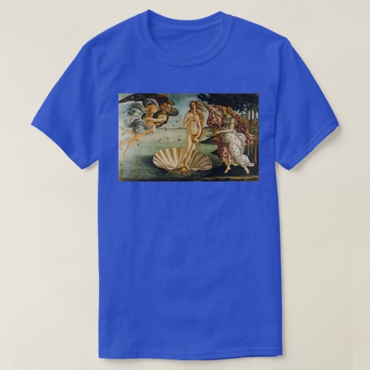 La Nascita di Venere by Sandro Botticelli The Birt Tシャツ (デザイン正面)
