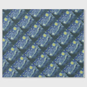 La Nuit Etoilée de Van Gogh (The Starry Night) ラッピングペーパー (フラット)
