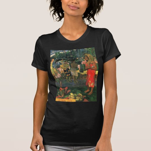 「La Oranaマリア」の-ポール・ゴーギャンTシャツ Tシャツ (正面)