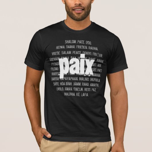 La Paix. Tシャツ (正面)