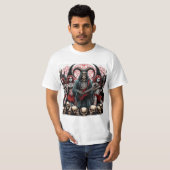 La Parca: Sinfonía de Sombras y Metal Tシャツ (正面フル)