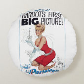 La Parisienne ラウンドクッション (裏面)