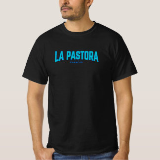 LA PASTORA - CARACAS. Azul. Tシャツ