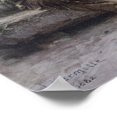 La Paye des Moissonneurs – Lhermitte, 1882 ポスター (角)