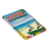 La Paz Baja California Sur Mexico旅行ポスター マグネット (右側)