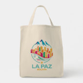 La Paz Bolivia South America トートバッグ (裏面)
