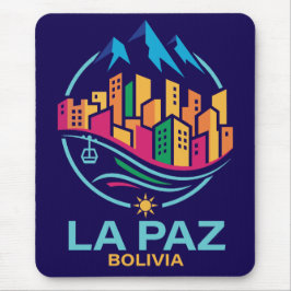 La Paz Bolivia South America マウスパッド