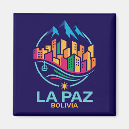 La Paz Bolivia South America マグネット