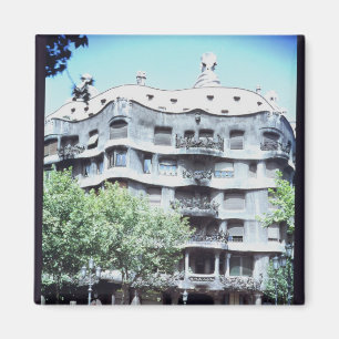 La Pedreraか家Mila 1905-10年 マグネット