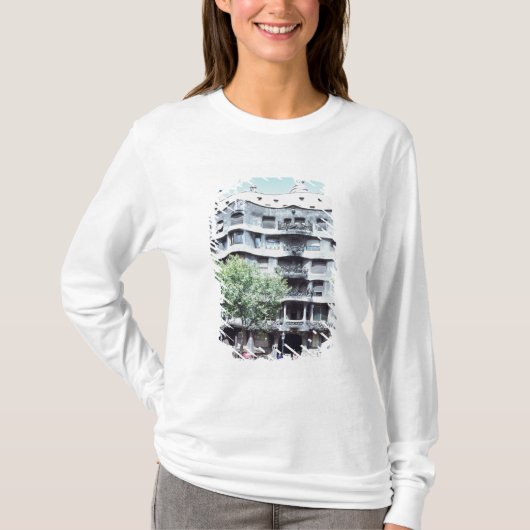 La Pedreraか家Mila 1905-10年 Tシャツ (正面)