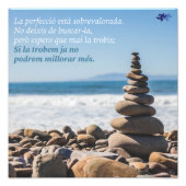 La perfecció està sobrevalorada フォトプリント            (正面)