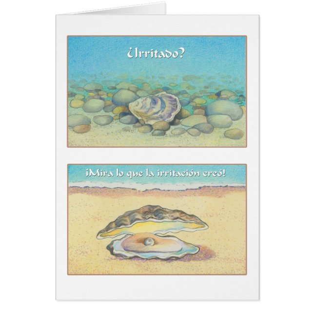 La Perlaのtarjeta (正面)