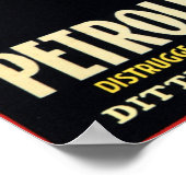 La PETROLINA LONGEGA 1920sシャンプー広告 ポスター (角)