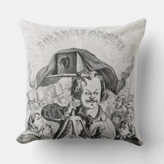 「La Photographie、壮大なNadar (1820-1910年の) le (!!!。 クッション (正面)