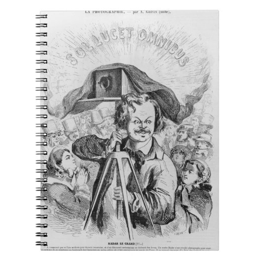「La Photographie、壮大なNadar (1820-1910年の) le (!!!。 ノートブック (正面)