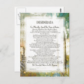 La Piazza DESIDERATAバイマックス・アーマン ポストカード (正面/裏面)