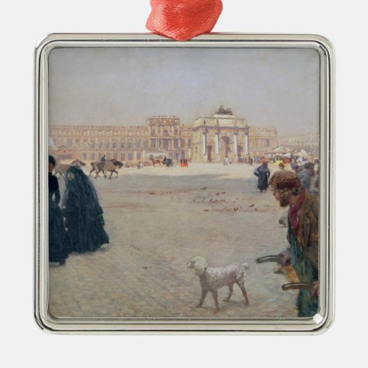 La Place du Carrousel、パリ メタルオーナメント (正面)