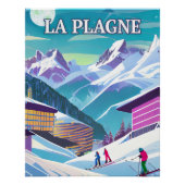 La Plagne : Aventures Alpines et Splendeur enneigé ポスター (正面)