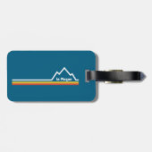 La Plagne France ラゲッジタグ (裏面横)