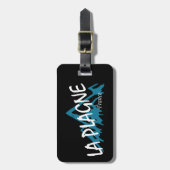La Plagne France Mountains ラゲッジタグ (正面縦)