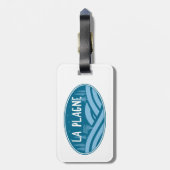 La Plagne France Outdoors ラゲッジタグ (裏面縦)