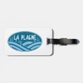 La Plagne France Outdoors ラゲッジタグ (裏面横)
