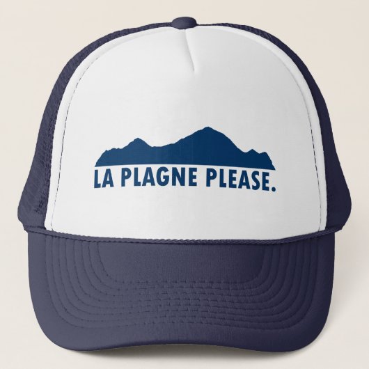 La Plagne France Please キャップ (正面)