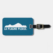 La Plagne France Please ラゲッジタグ (正面横)
