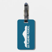 La Plagne France Please ラゲッジタグ (裏面縦)